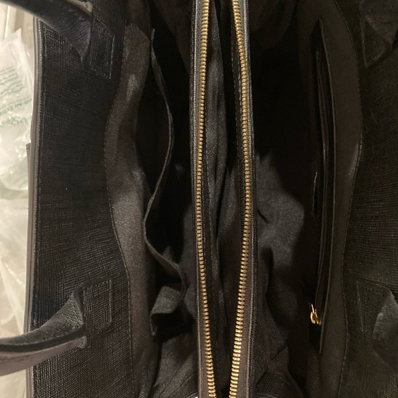 ZAC POSEN Black Large Shirley Bow Purse w/dust bag. Great condition. 🌸 - Picture 7 of 11